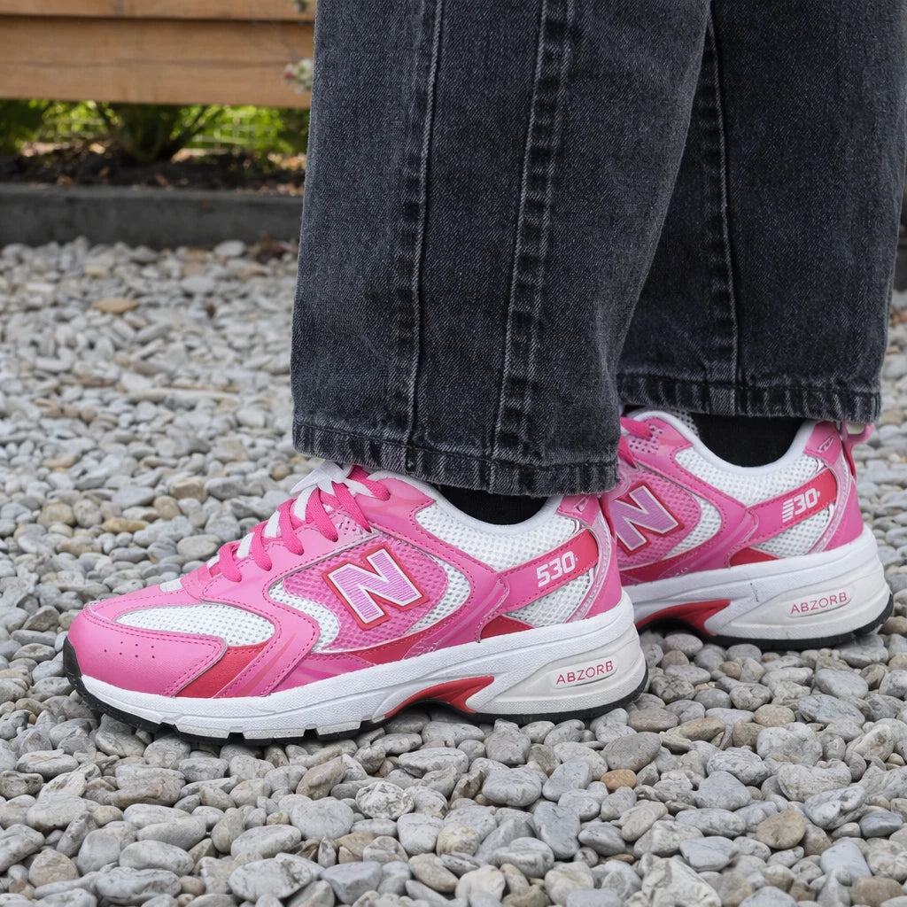 New Balance 530 Pink Satin Shadow Red (GS)