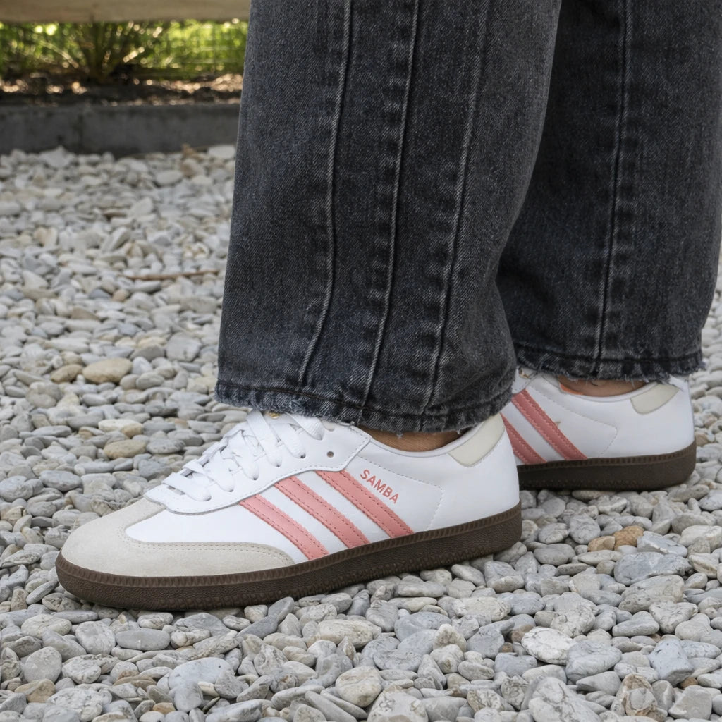 adidas Samba OG White Wonder Mauve (Women's)