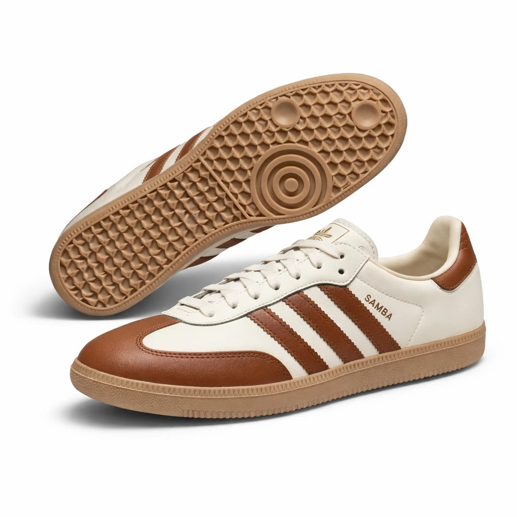 adidas Samba OG Wonder White Dusky Bronze (Women's)