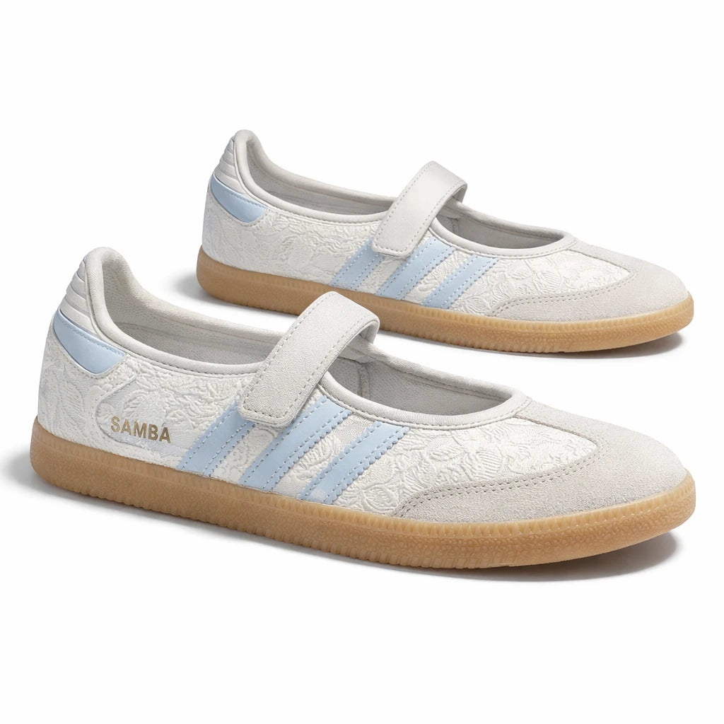 adidas Samba Jane Liberty London Chalk Pearl Silver (Women's)