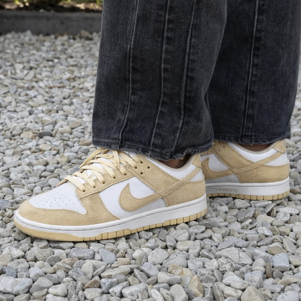 Nike Dunk Low SE Team Gold Suede