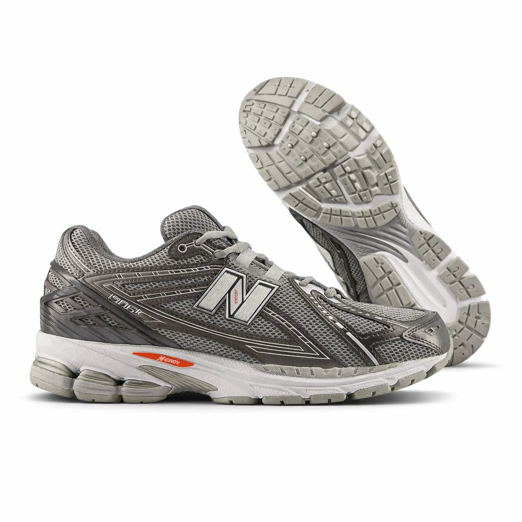 New Balance 1906R Black Metallic Urgent Red Slate