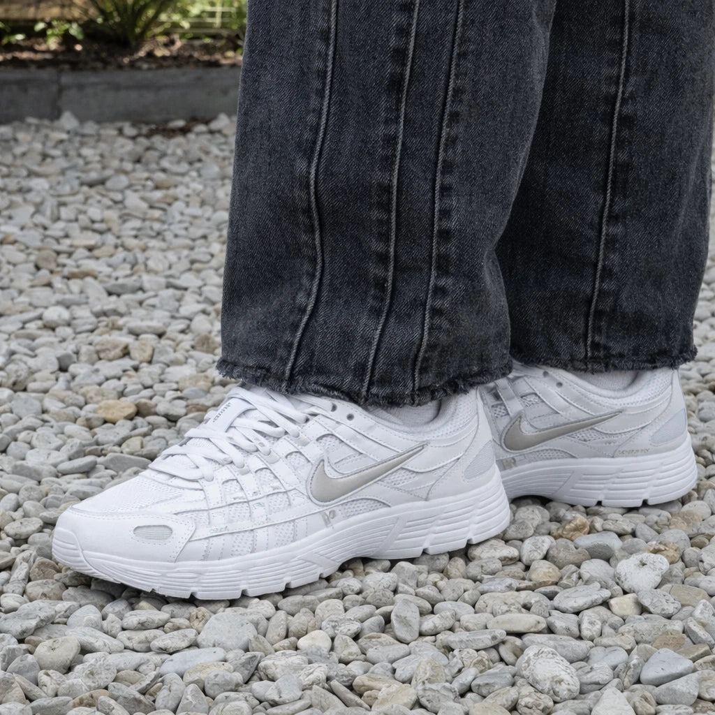 Nike P-6000 Platinum Tint White Silver (GS)