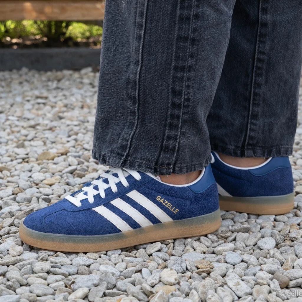 adidas Gazelle Indoor Dark Blue Bliss Orange
