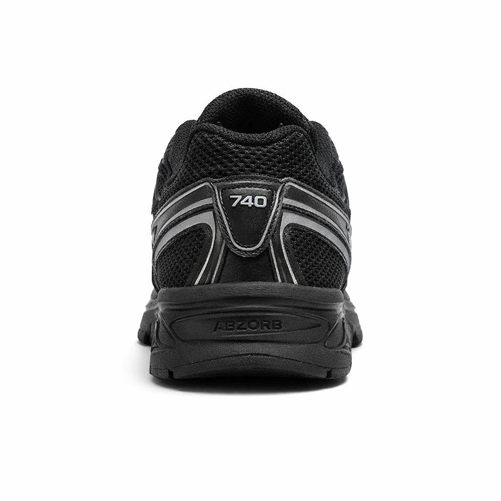 New Balance 740v2 Black Grey Silver