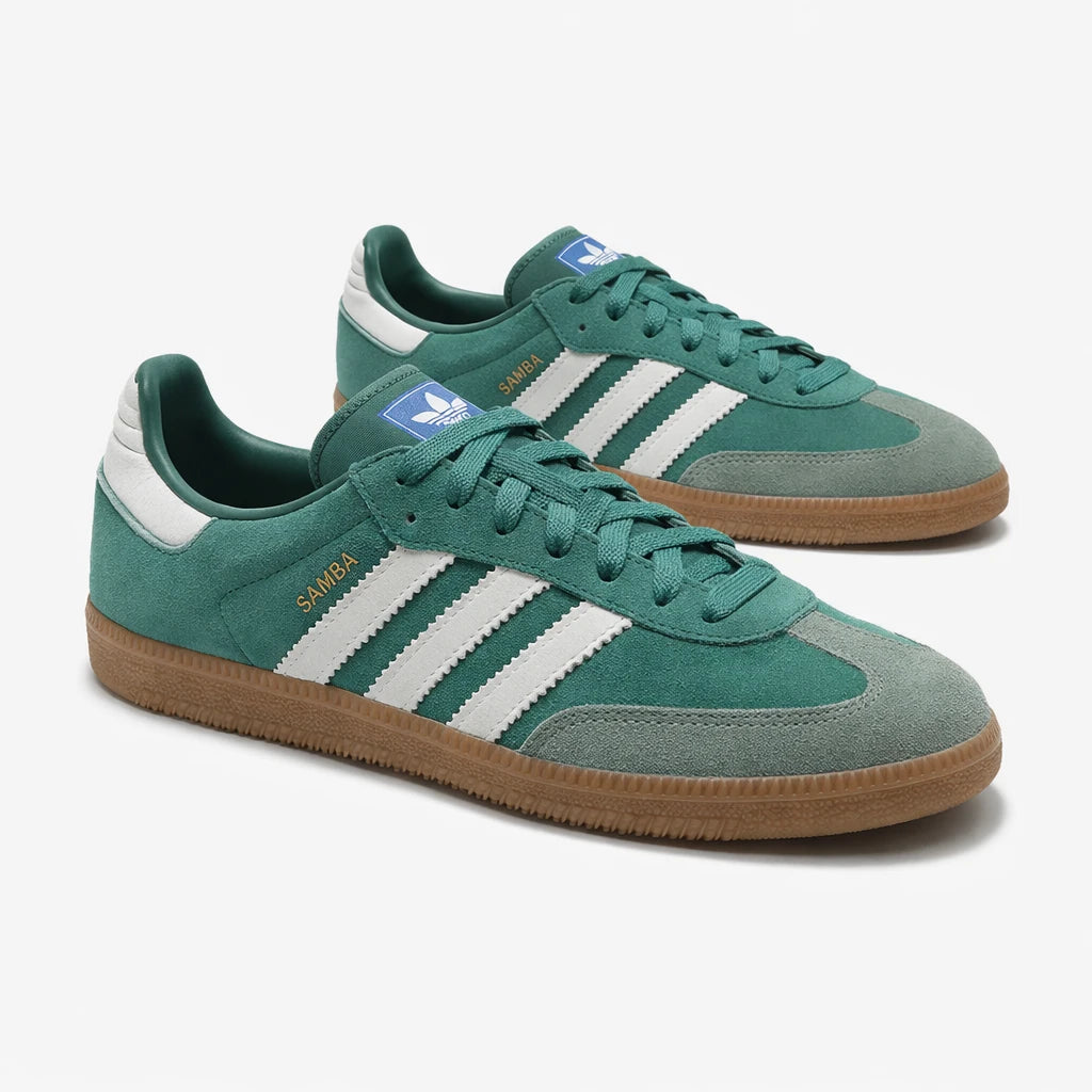 adidas Samba OG Collegiate Green Gum Grey Toe