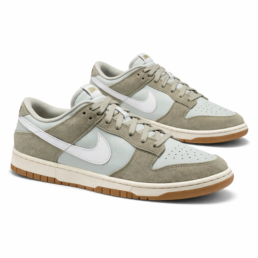 Nike Dunk Low Retro SE Light Silver Light Army Sail White