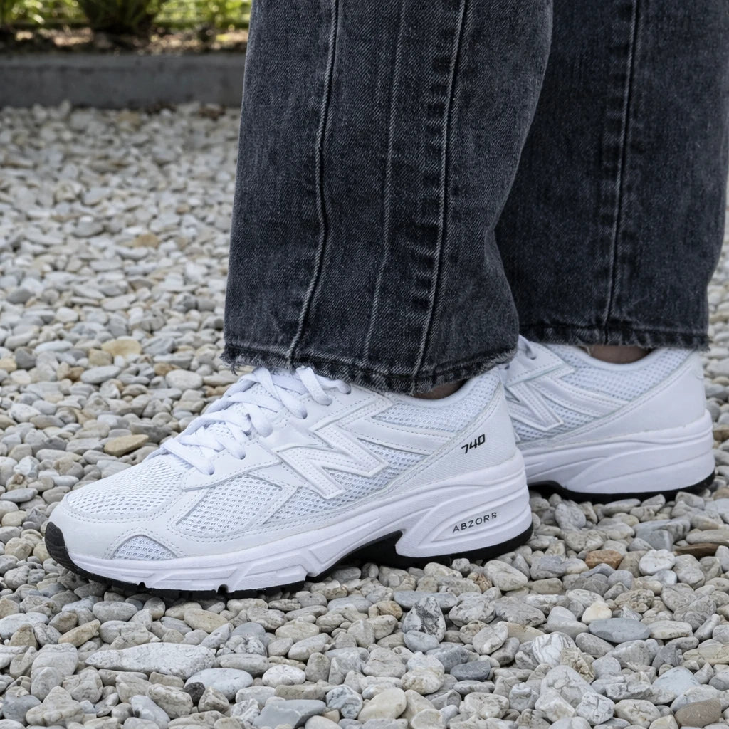 New Balance 740 Triple White