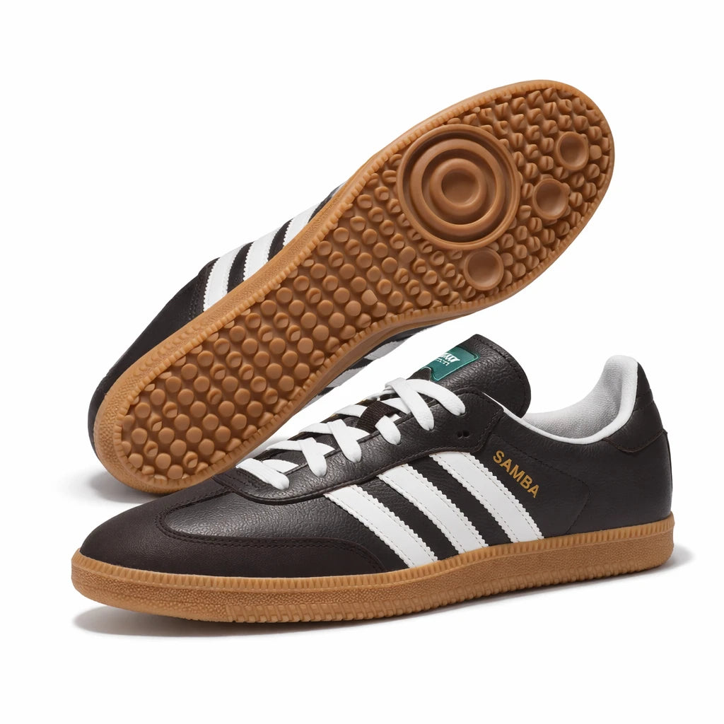 adidas Samba OG Dark Brown Off White Gum
