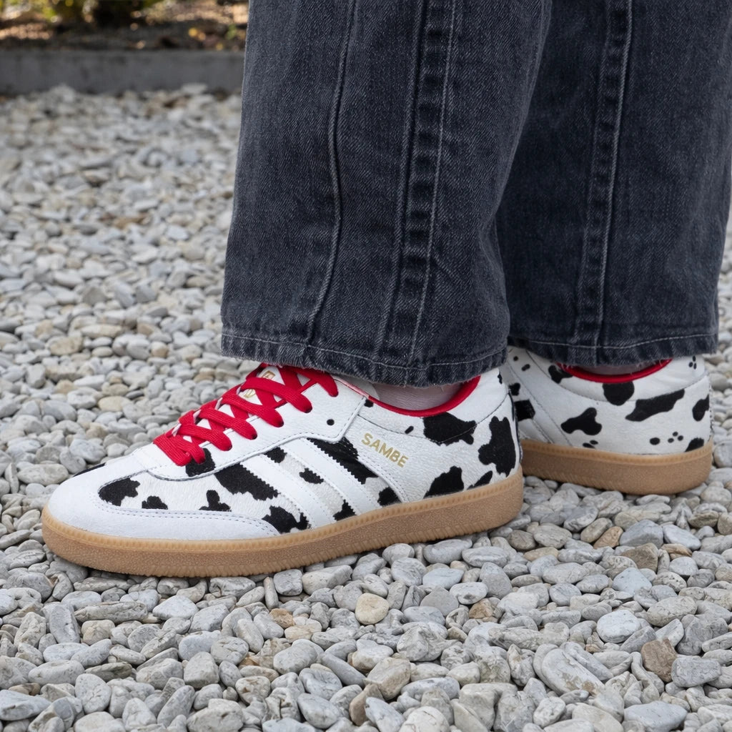 adidas Samba OG Cow Print Aurora Coffee (Women's)