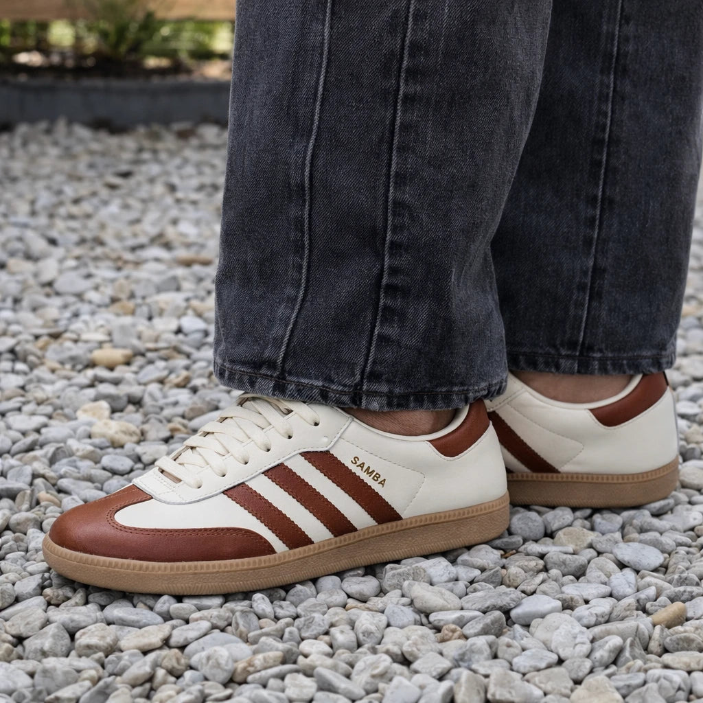 adidas Samba OG Wonder White Dusky Bronze (Women's)