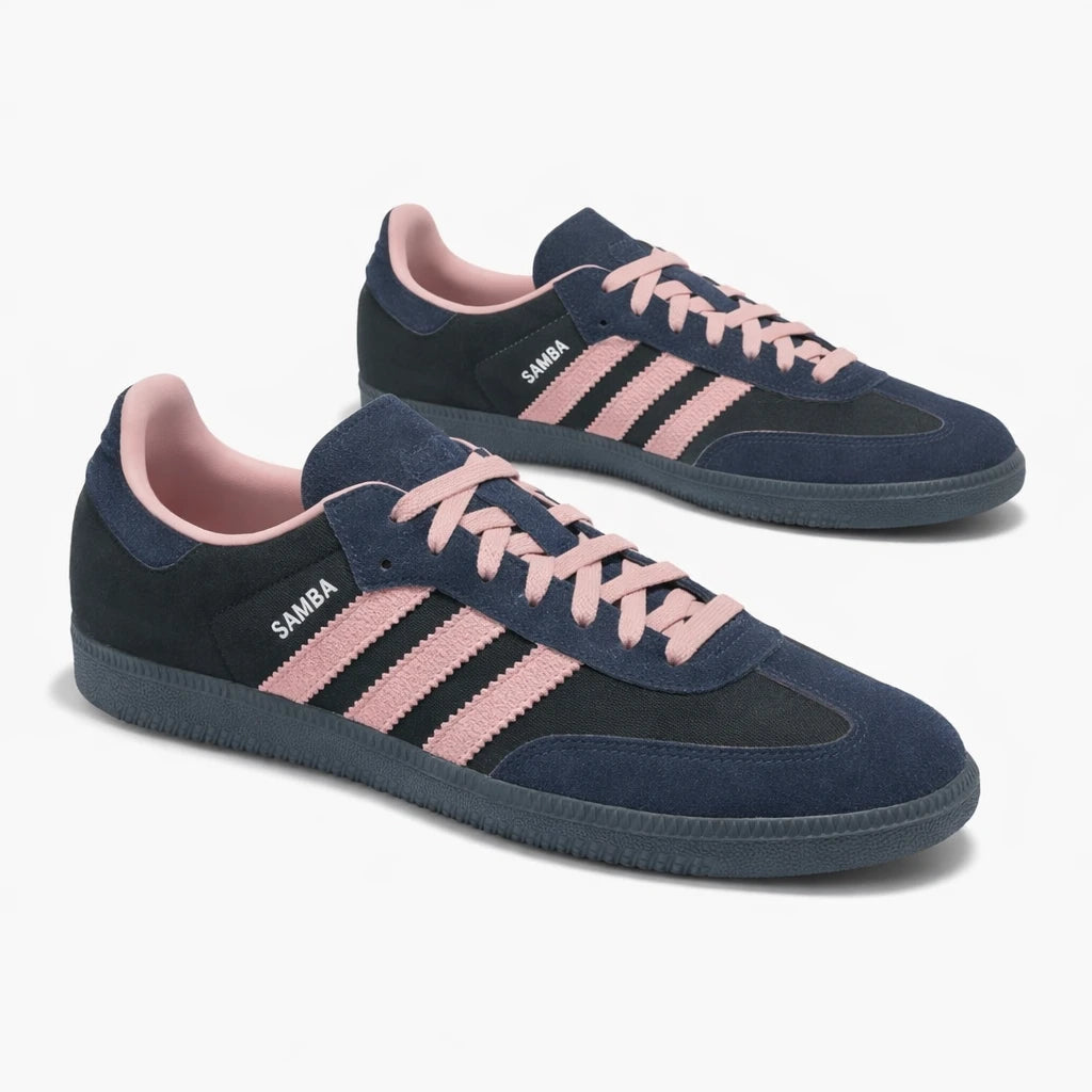 adidas Samba OG Black Wonder Mauve Indigo (Women's)