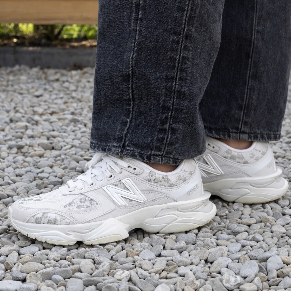 New Balance 9060 Cream Leopard