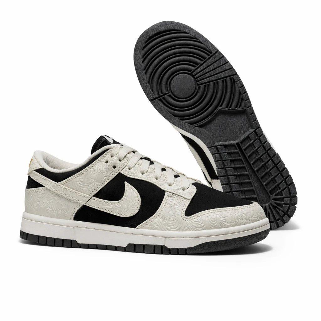 Nike Dunk Low Embossed Black Sail (Women's)