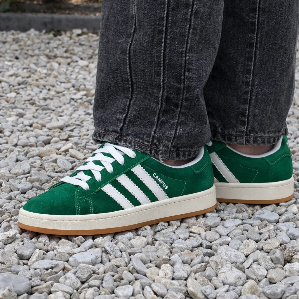 adidas Campus 00s Dark Green Cloud White