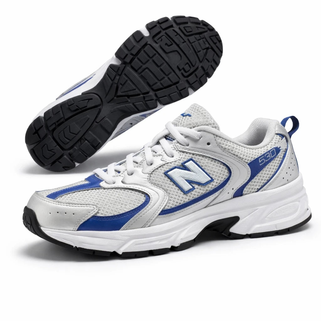 New Balance 530 White/Silver/Blue (GS)