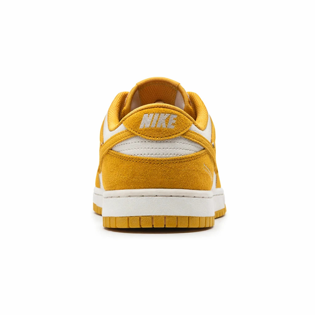 Nike Dunk Low Dark Sulfur Gold Mini Swoosh (Women's)