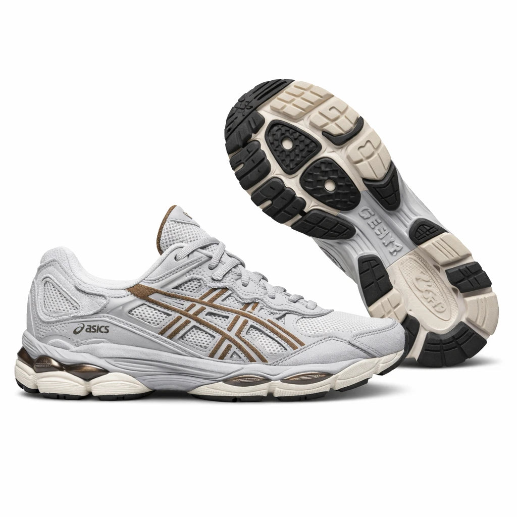 ASICS Gel-NYC Cream Cement Grey Brown