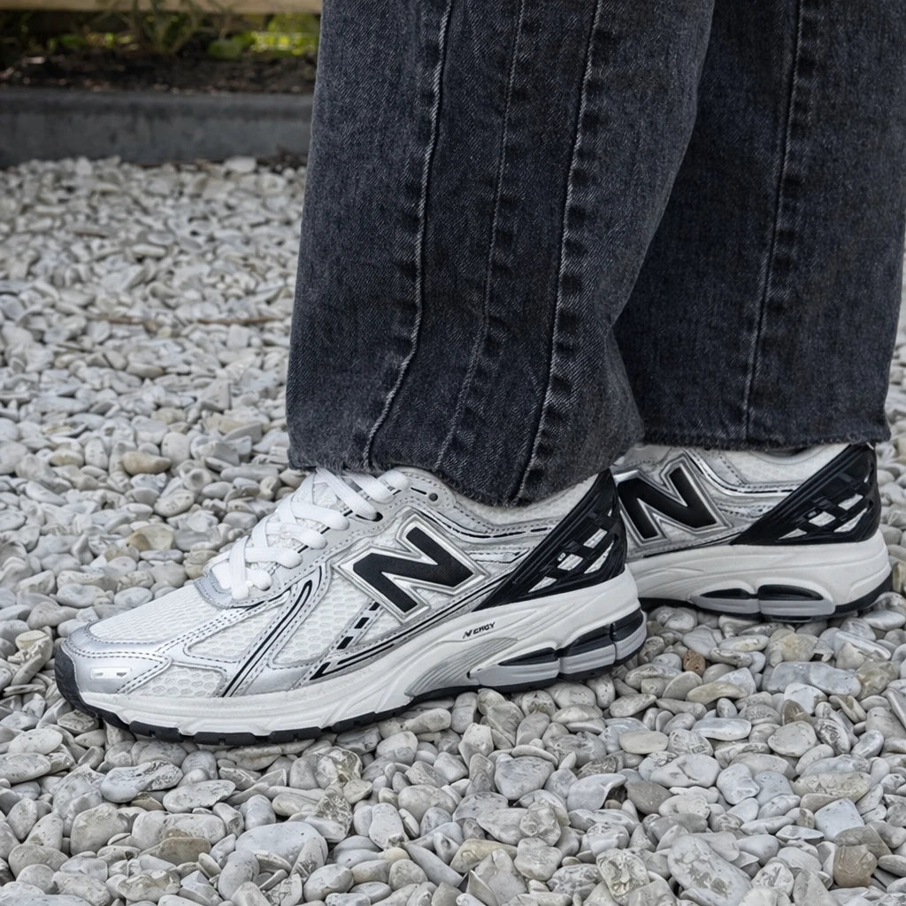 New Balance 1906R White Silver Metallic Black (PS)