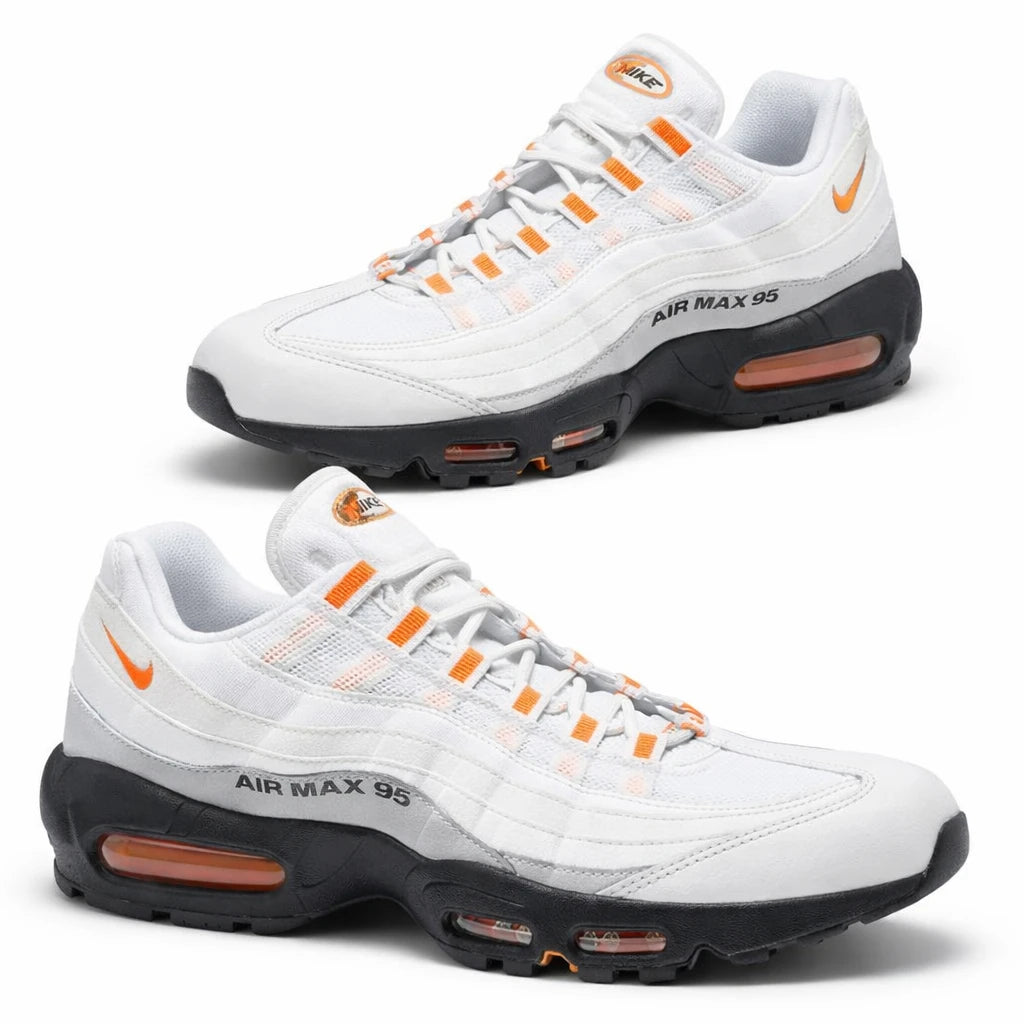 Nike Air Max 95 Wolf Grey Safety Orange Pure Platinum