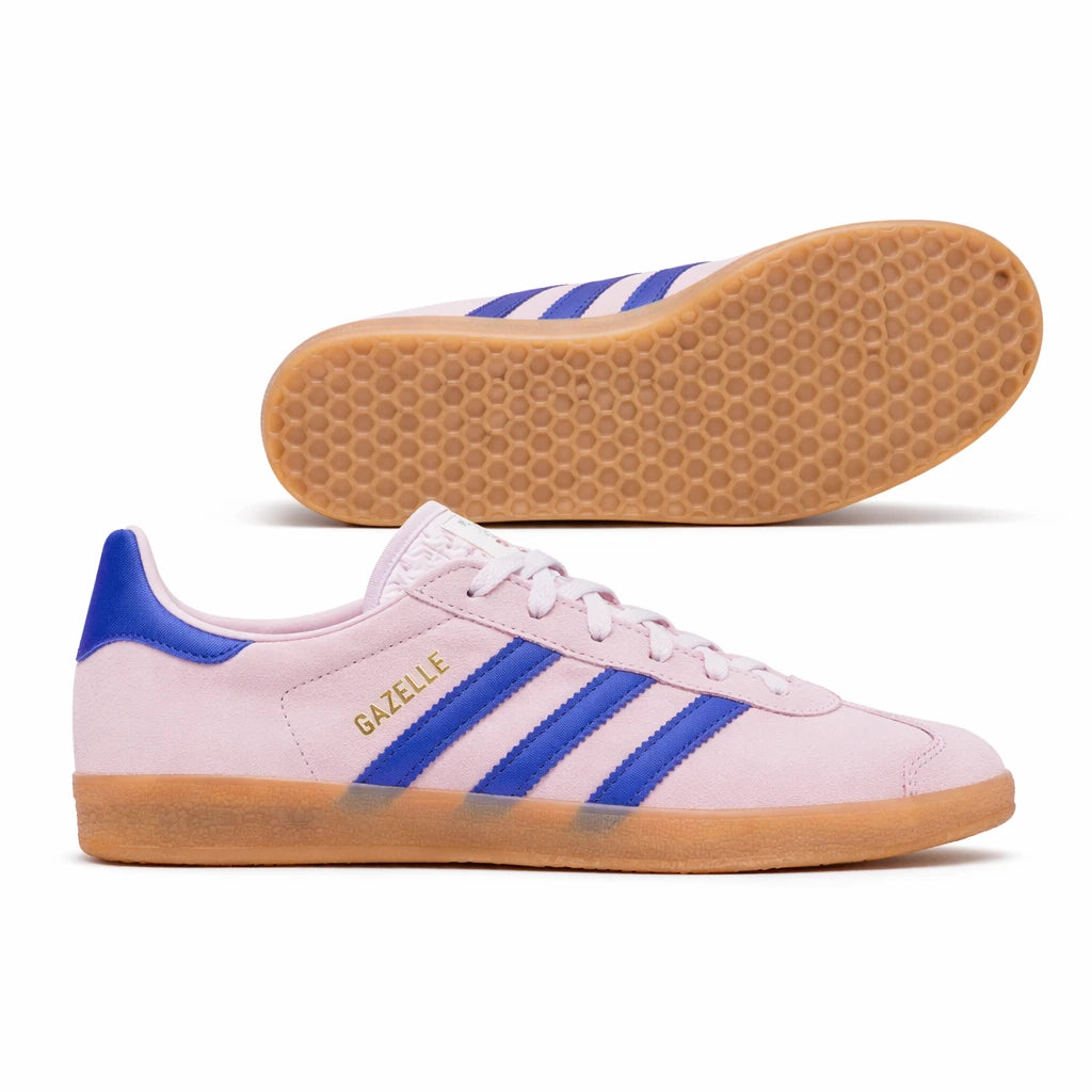 adidas Gazelle Indoor Clear Pink Lucid Blue (Women's)