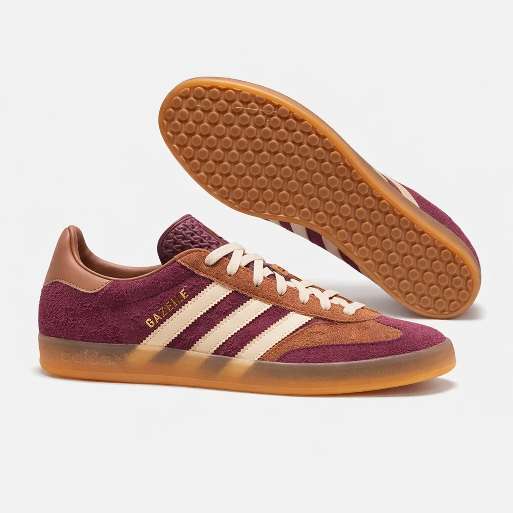 adidas Gazelle Indoor Maroon Almost Yellow