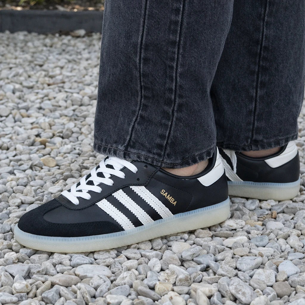 adidas Samba Ruffle Stripes Pack Black Off White (Women's)