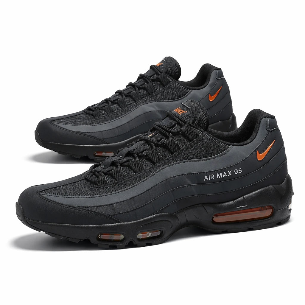 Nike Air Max 95 Black Grey Safety Orange