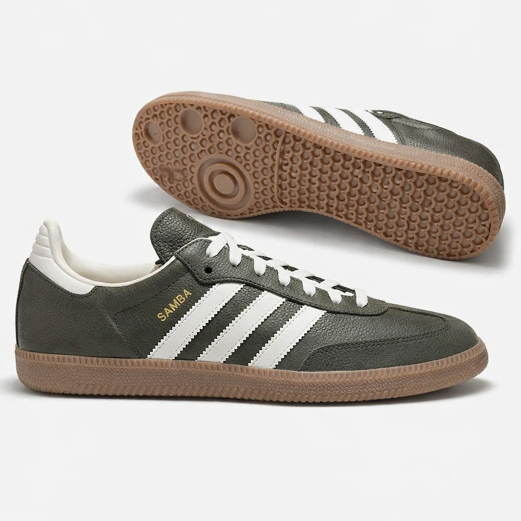 adidas Samba OG Medium Raw Khaki Gum