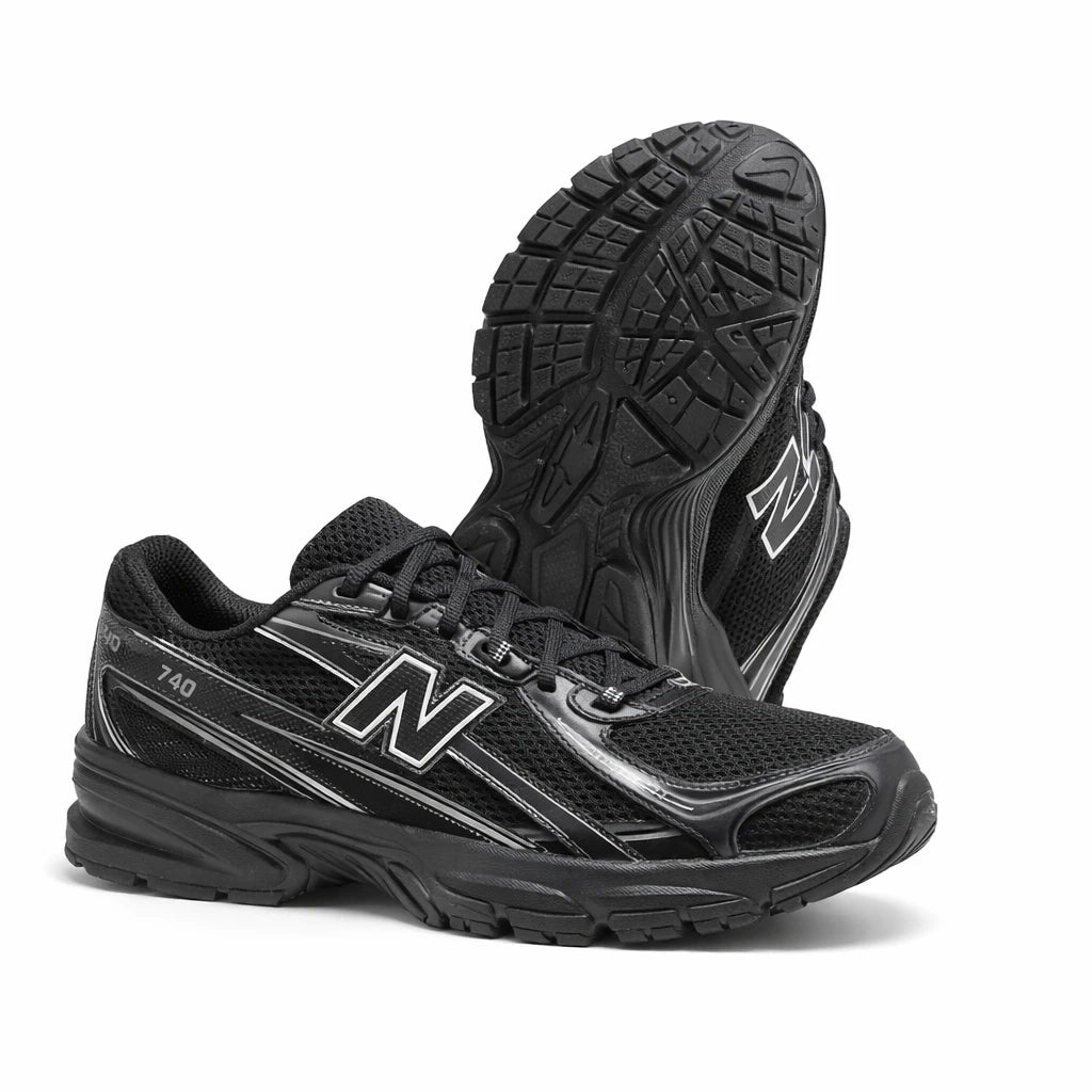 New Balance 740v2 Black Grey Silver