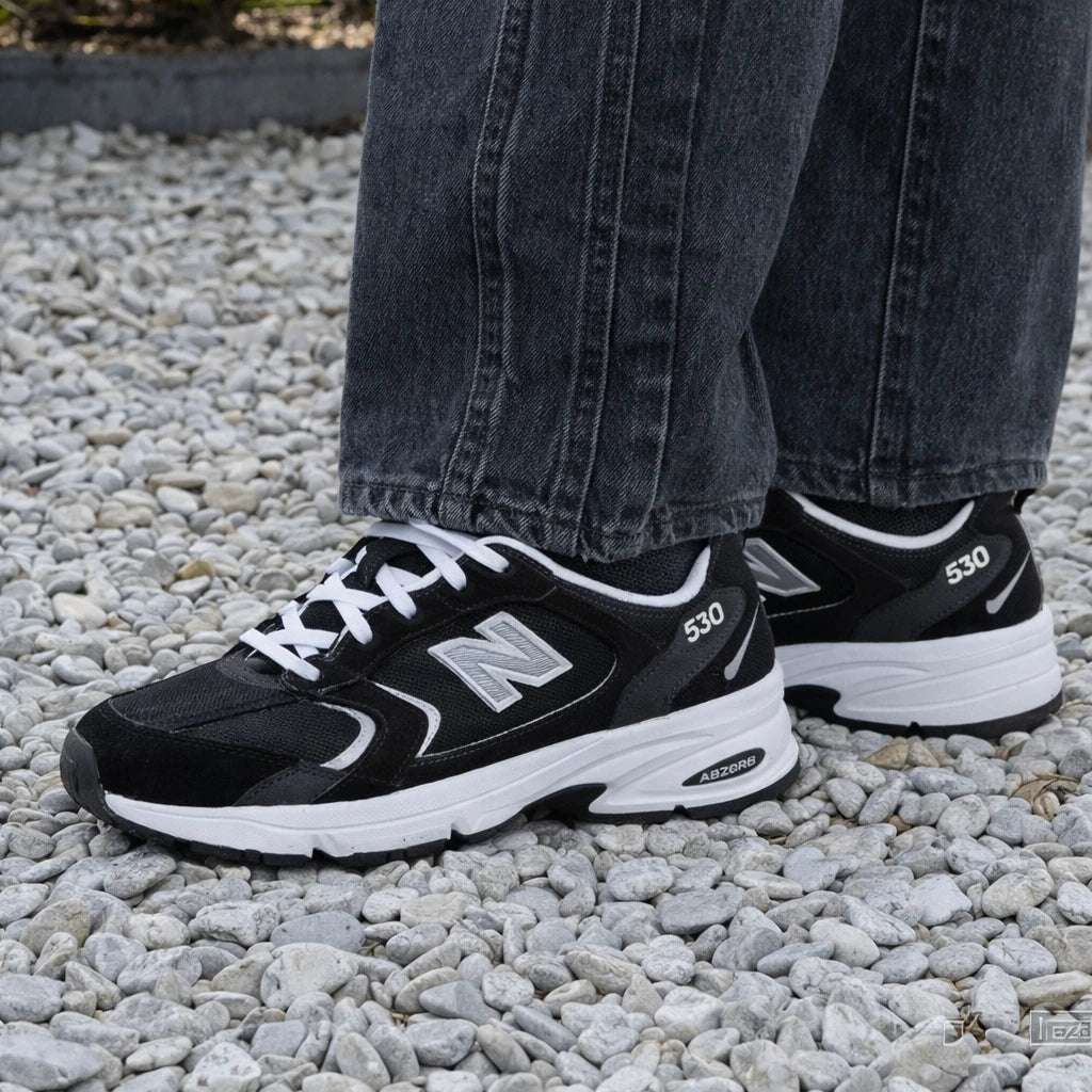 New Balance 530 Classic Black Grey