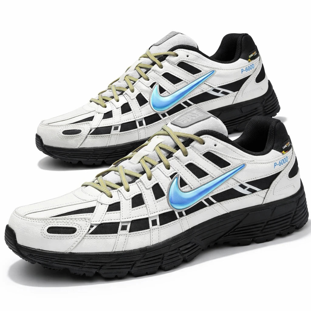 Nike P-6000 Premium Cordura Light Orewood Brown Green Abyss