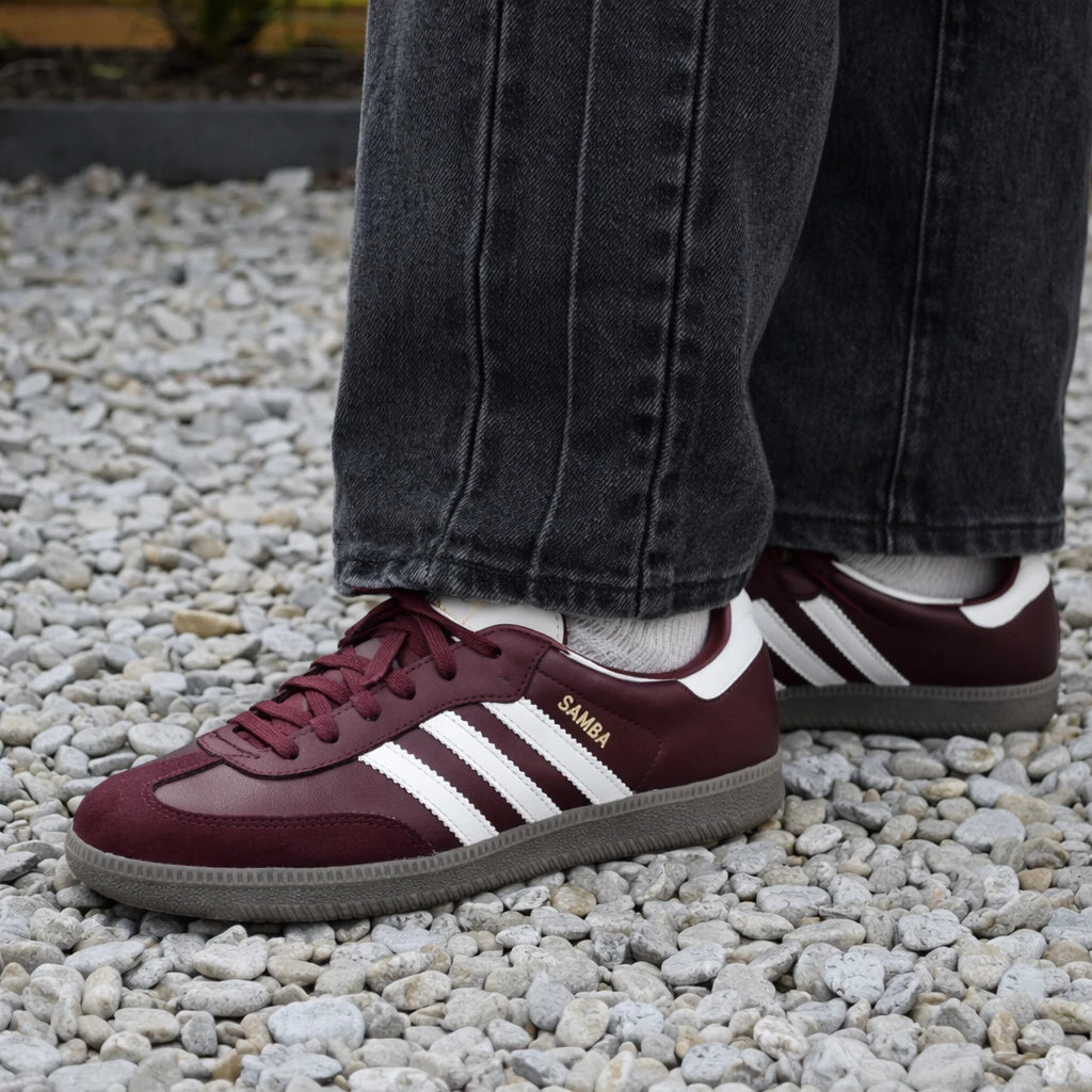 adidas Samba OG Maroon Off White Gum (Women's)