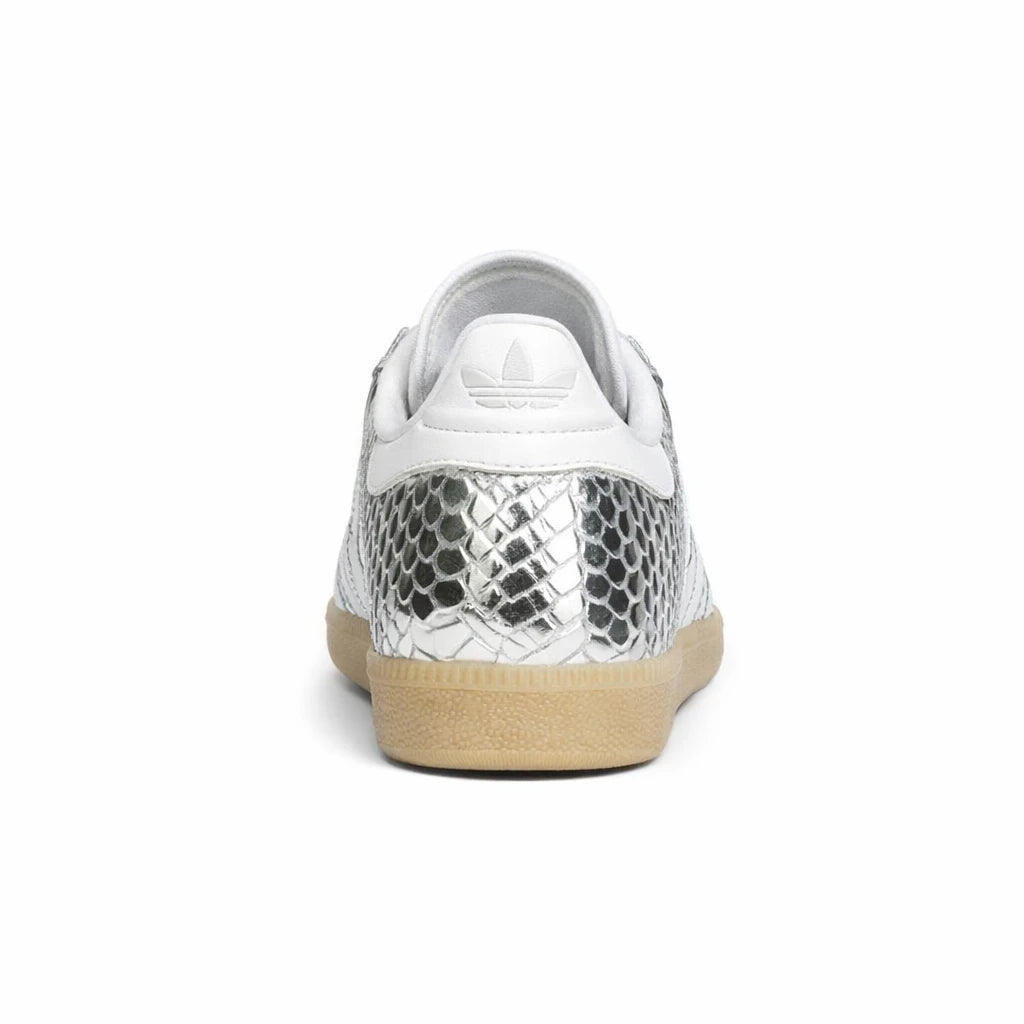 adidas Samba Patent Snakeskin Silver Metallic (Women's)