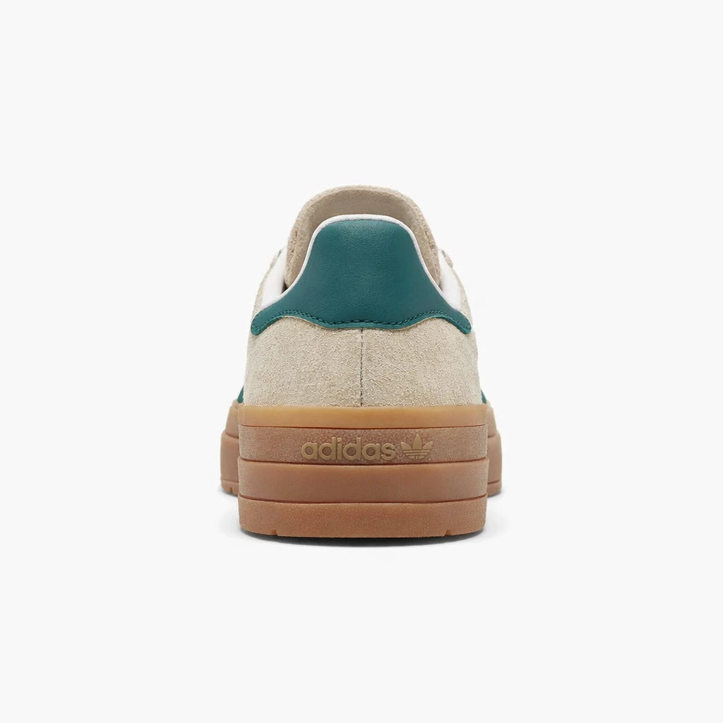 adidas Gazelle Bold Magic Beige Collegiate Green (Women's)