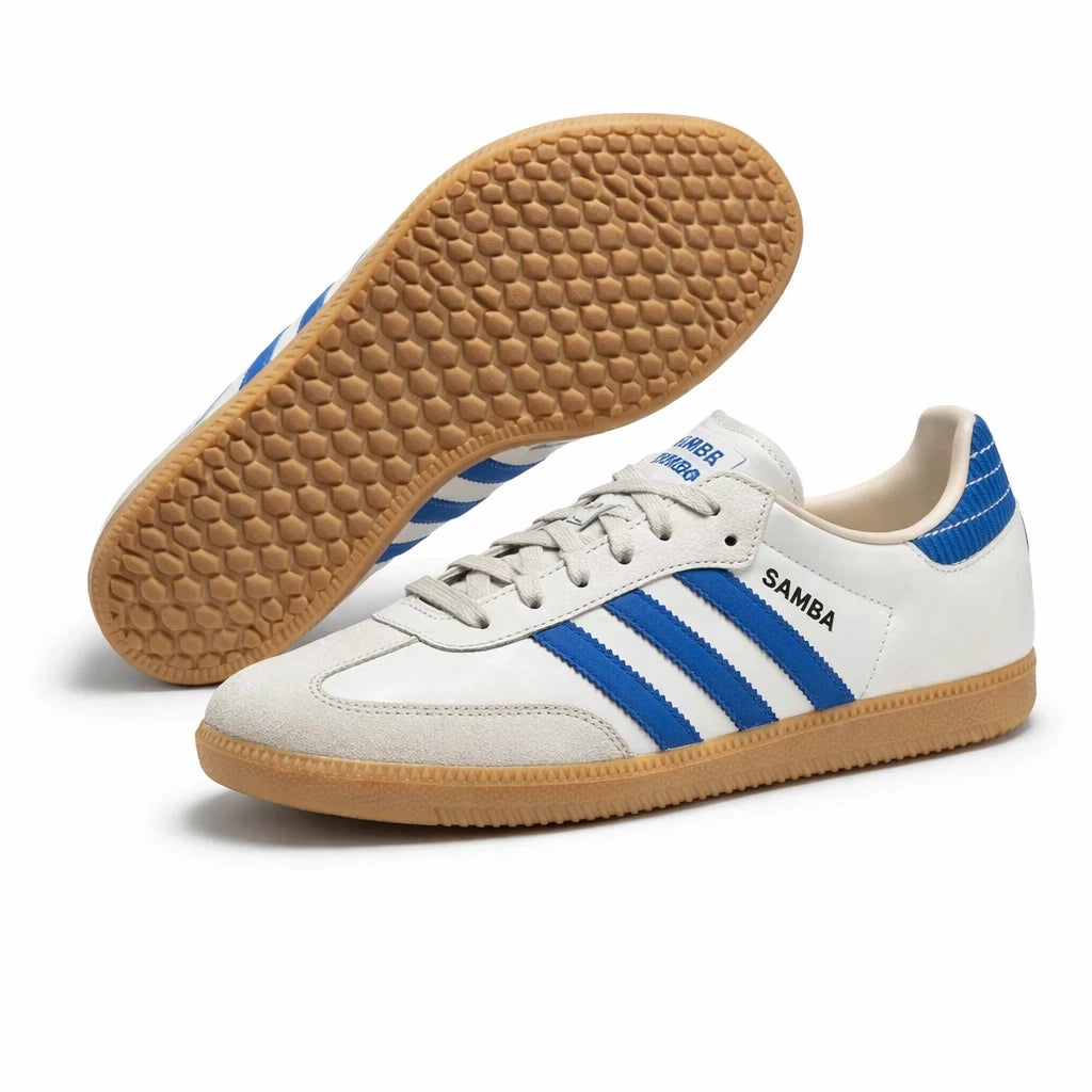 adidas Samba OG Cloud White Blue Gum