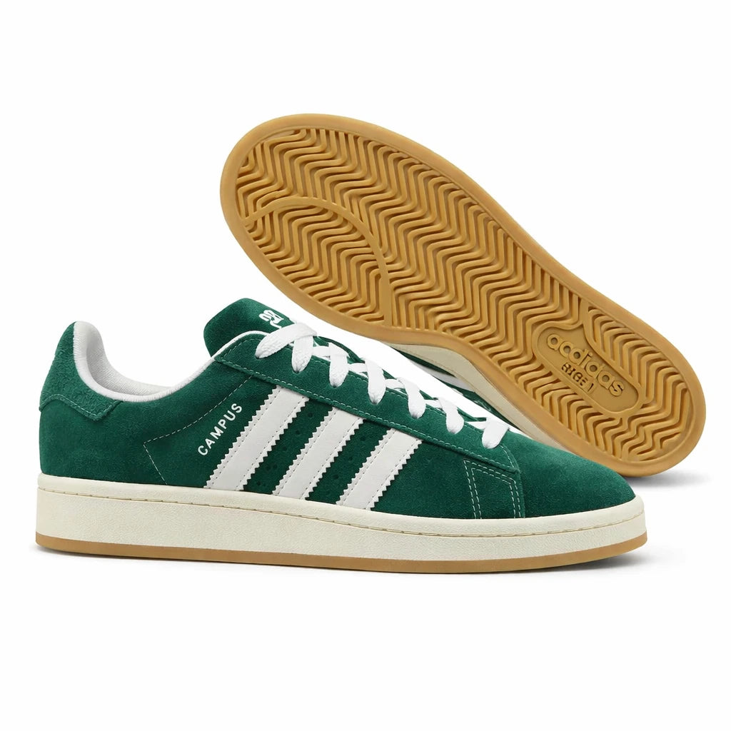 adidas Campus 00s Dark Green Cloud White