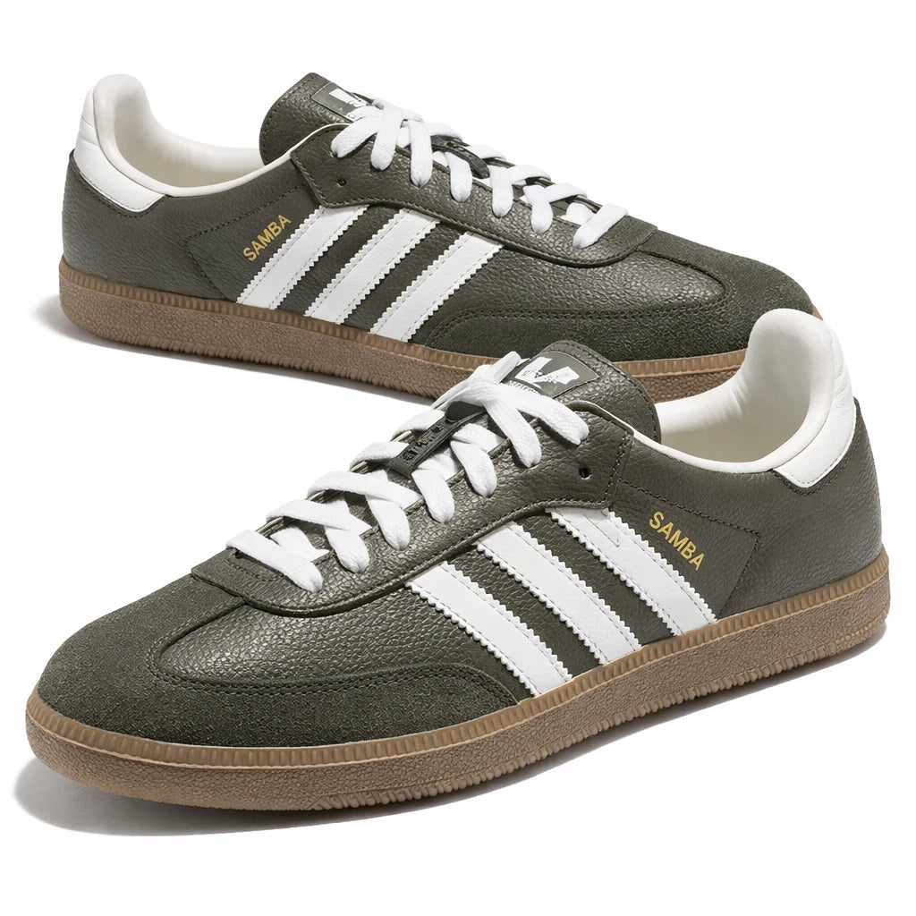 adidas Samba OG Medium Raw Khaki Gum