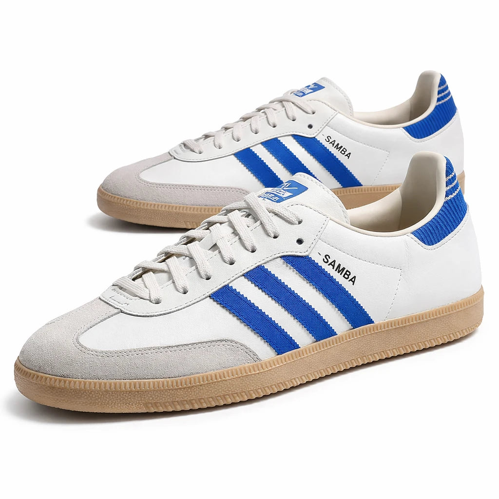 adidas Samba OG Cloud White Blue Gum