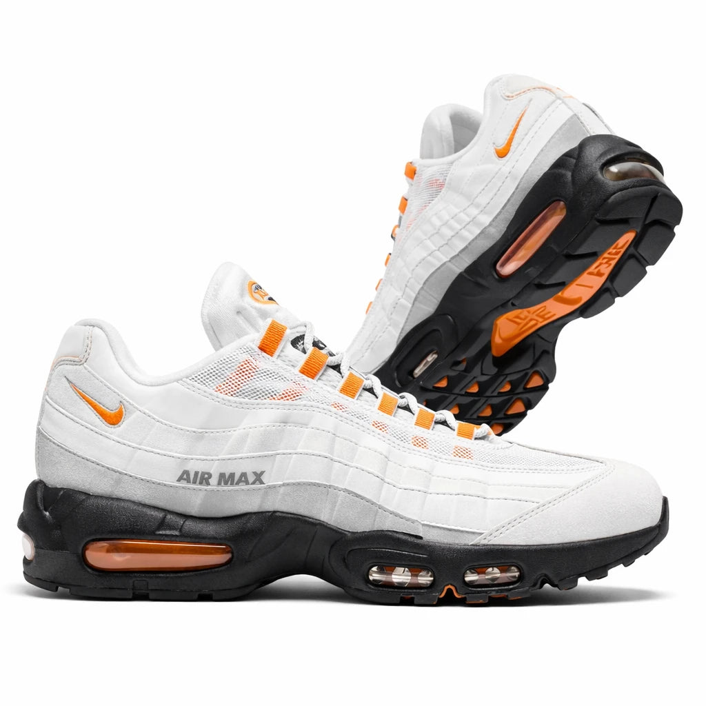 Nike Air Max 95 Wolf Grey Safety Orange Pure Platinum