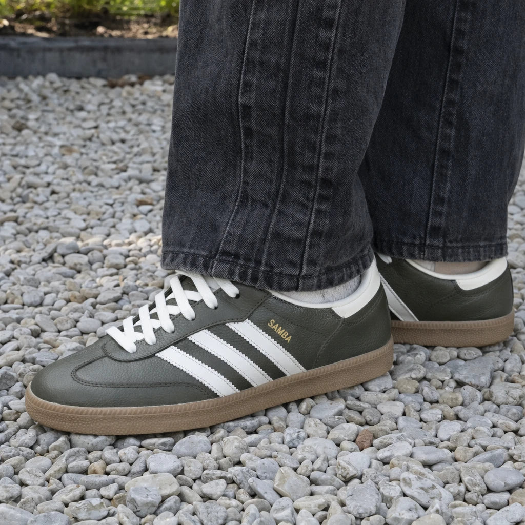 adidas Samba OG Medium Raw Khaki Gum