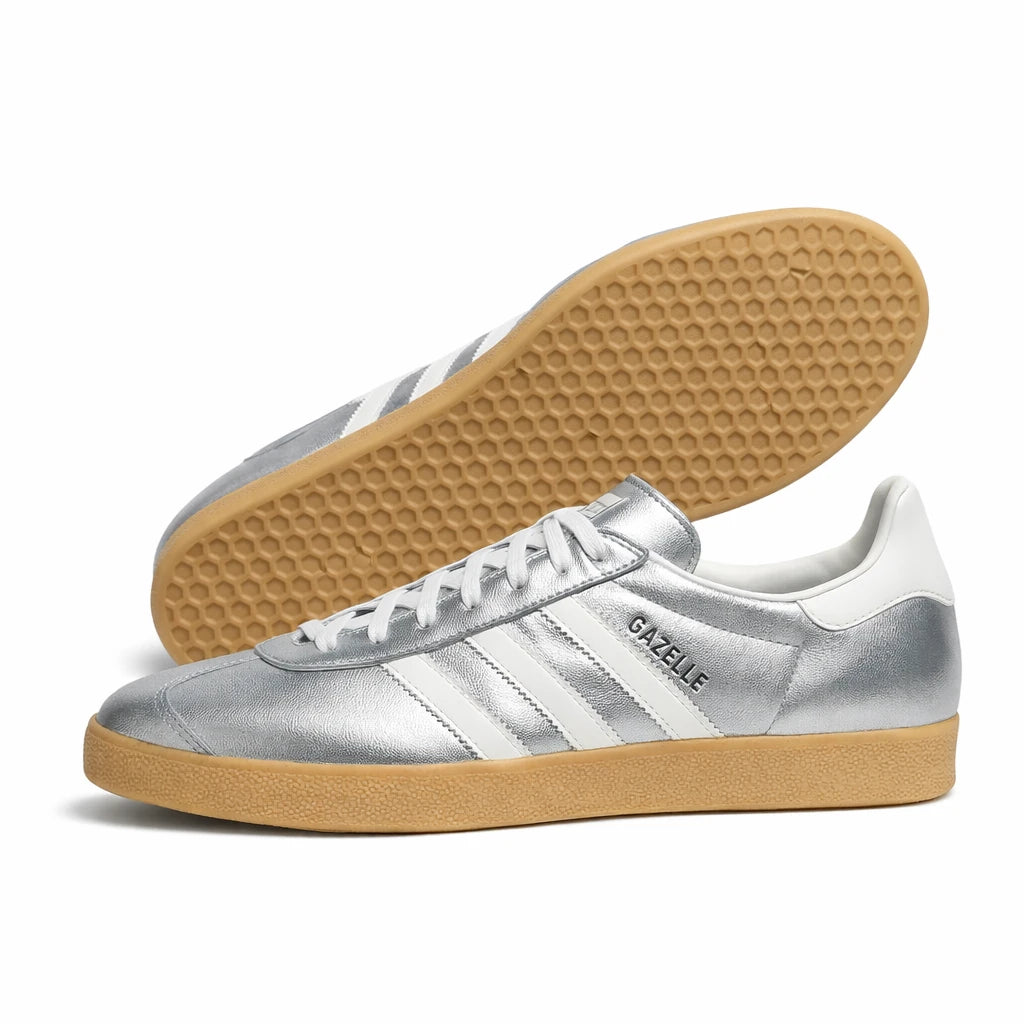 adidas Gazelle Indoor Silver Metallic Core White