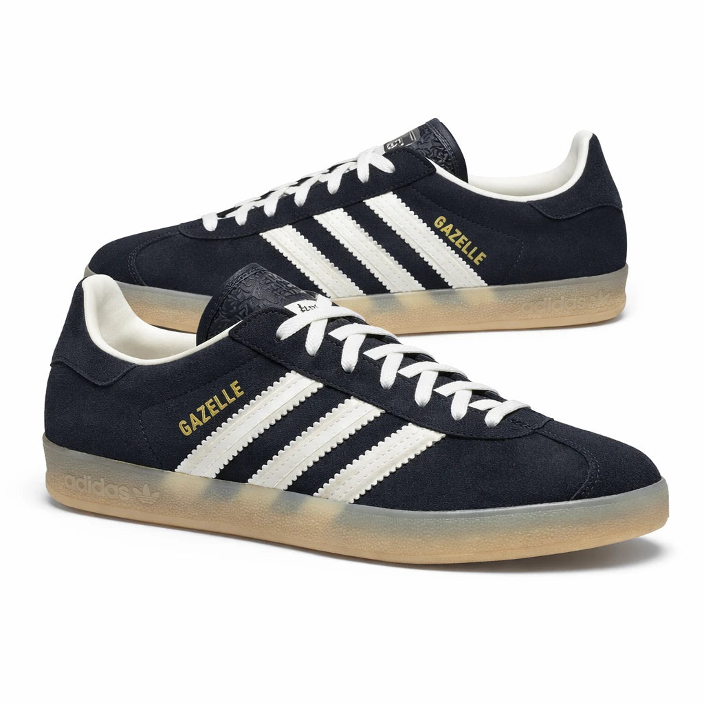 adidas Gazelle Indoor Core Black Cream White Gum (Women's)