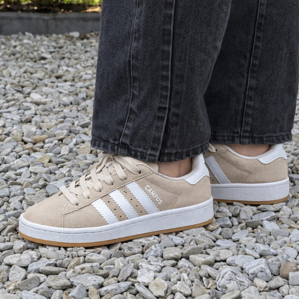 adidas Campus 00s Camp Wonder Beige Cloud White Gum (PS)