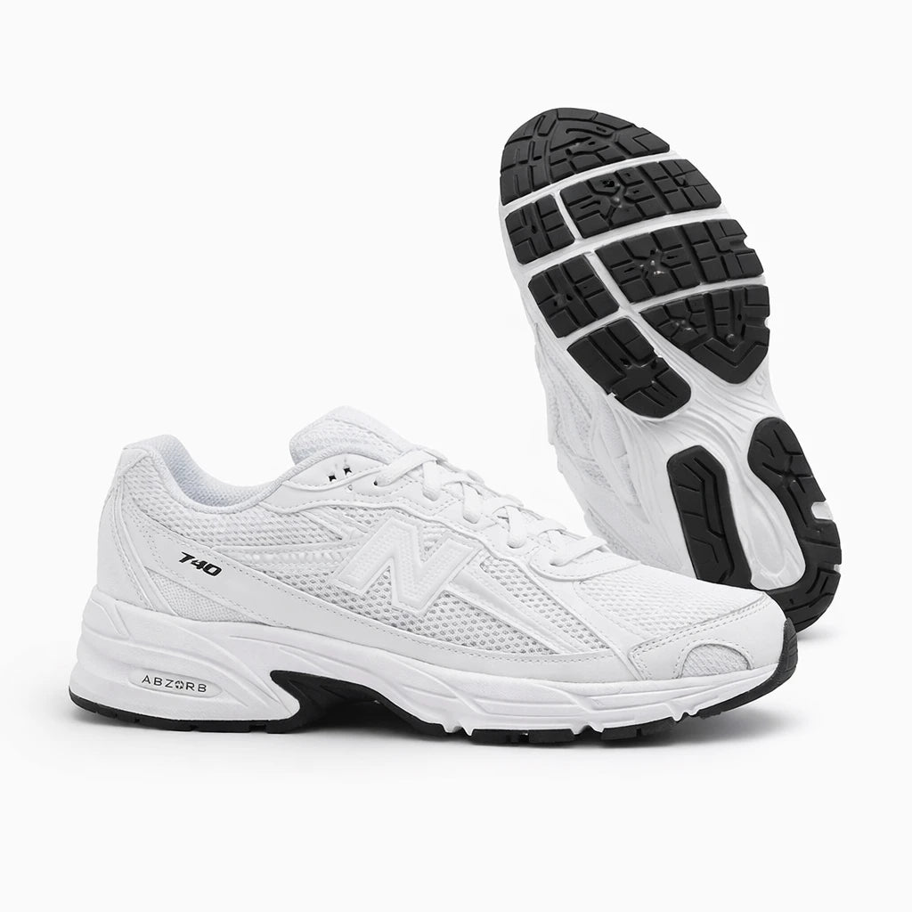 New Balance 740 Triple White