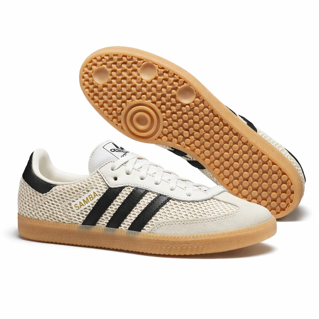 adidas Samba OG Off White Carbon Gold (Women's)