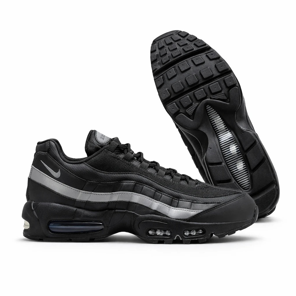 Nike Air Max 95 OG Big Bubble Black White Metallic Silver