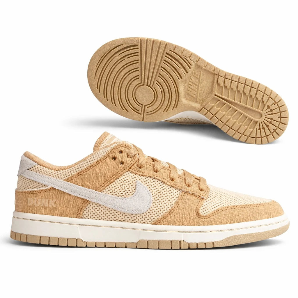 Nike Dunk Low Mesh Canvas Amber Brown (Women's)