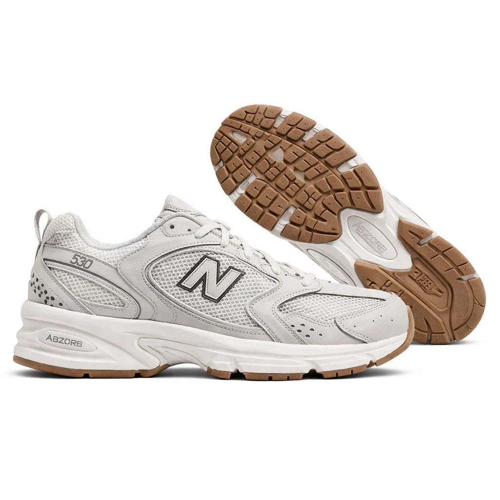 New Balance 530 Moonbeam Cow Print