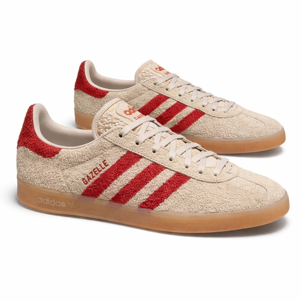 adidas Gazelle Indoor Magic Beige Victory Red (Women's)